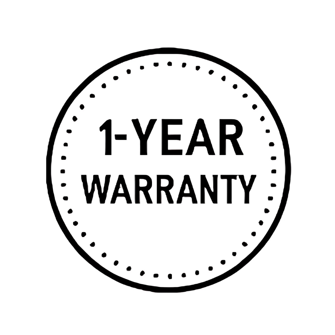 1-Year Warranty